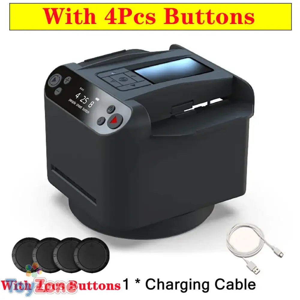 360 Degree Automatic Card Shuffler and Dealer Machine for Poker Games