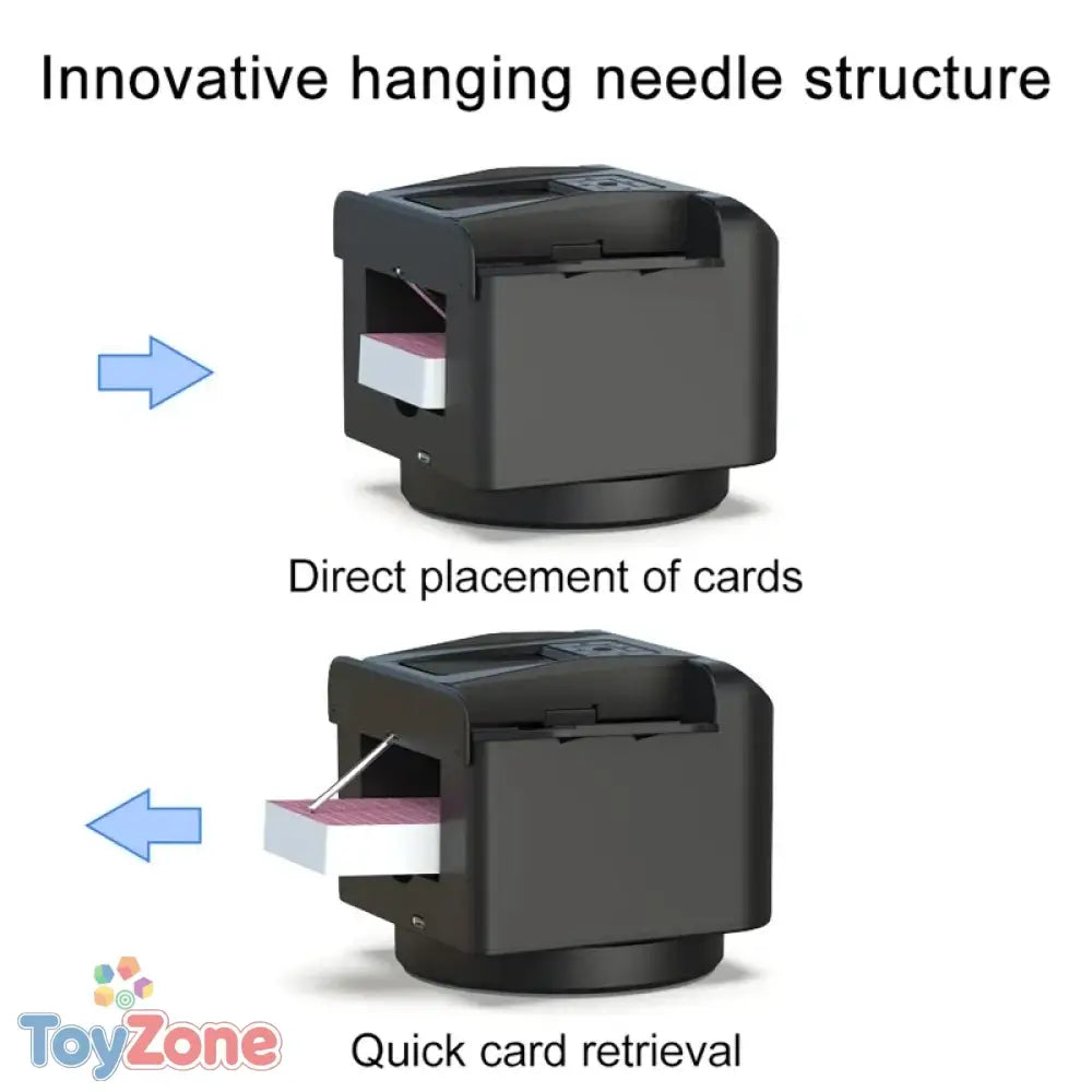 360 Degree Automatic Card Shuffler and Dealer Machine for Poker Games