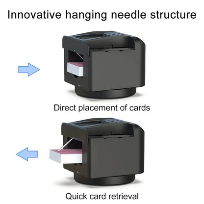 360° Automatic Card Shuffler & Dealer Machine – 2-in-1 Poker & Party Game Tool