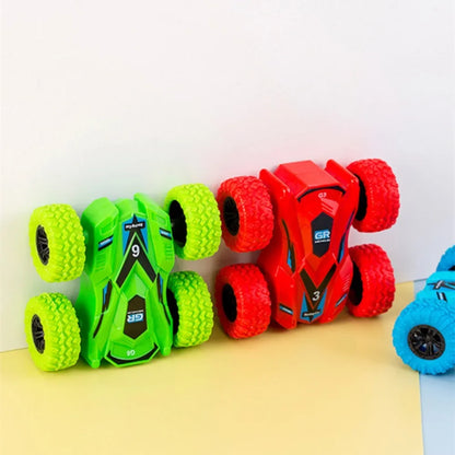 Pull-Back Double-Sided Inertia Toy Car – Safety & Fall-Resistant Model for Kids & Boys