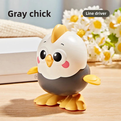 Wind-Up Jumping Chicken Toy