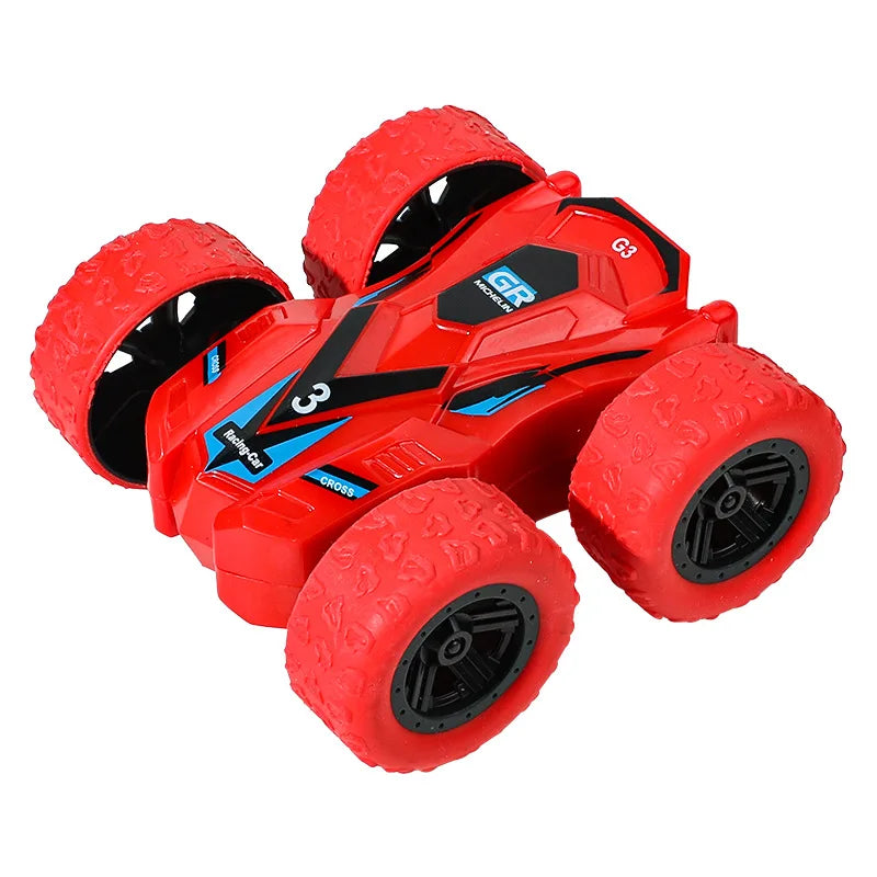 Pull-Back Double-Sided Inertia Toy Car – Safety & Fall-Resistant Model for Kids & Boys