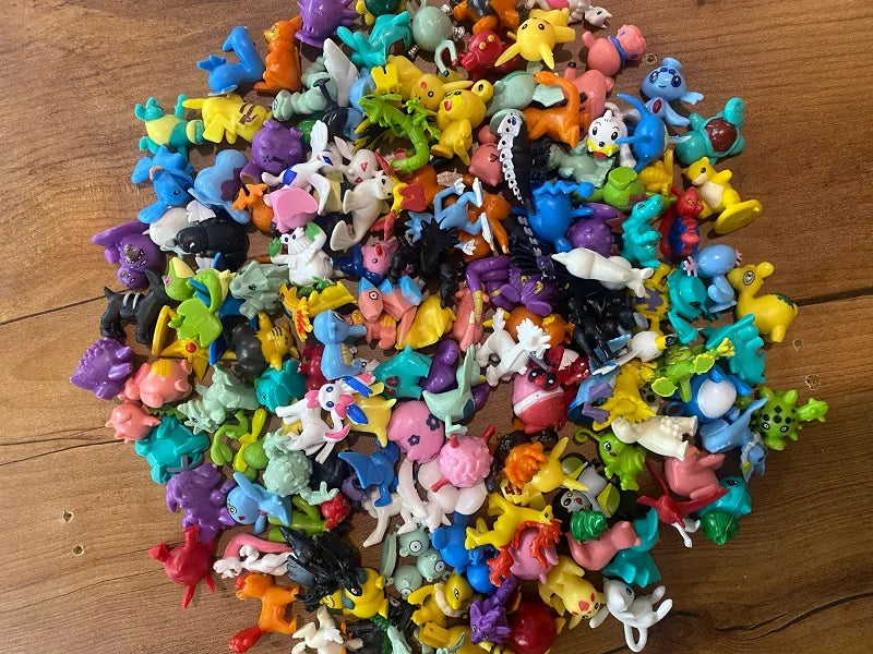 Anime Pokémon 144-Style Action Figure Set – Pikachu & Friends Collectible Toys for Kids