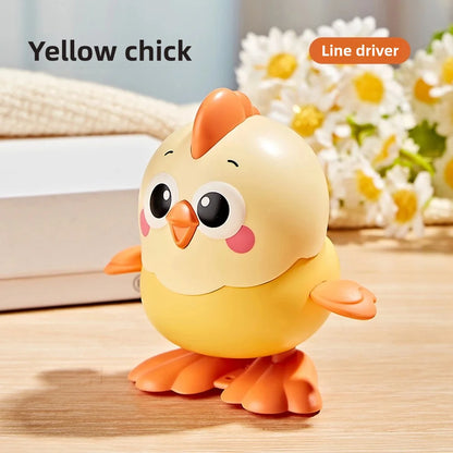Wind-Up Jumping Chicken Toy