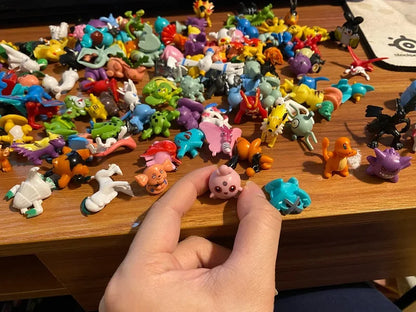 Anime Pokémon 144-Style Action Figure Set – Pikachu & Friends Collectible Toys for Kids