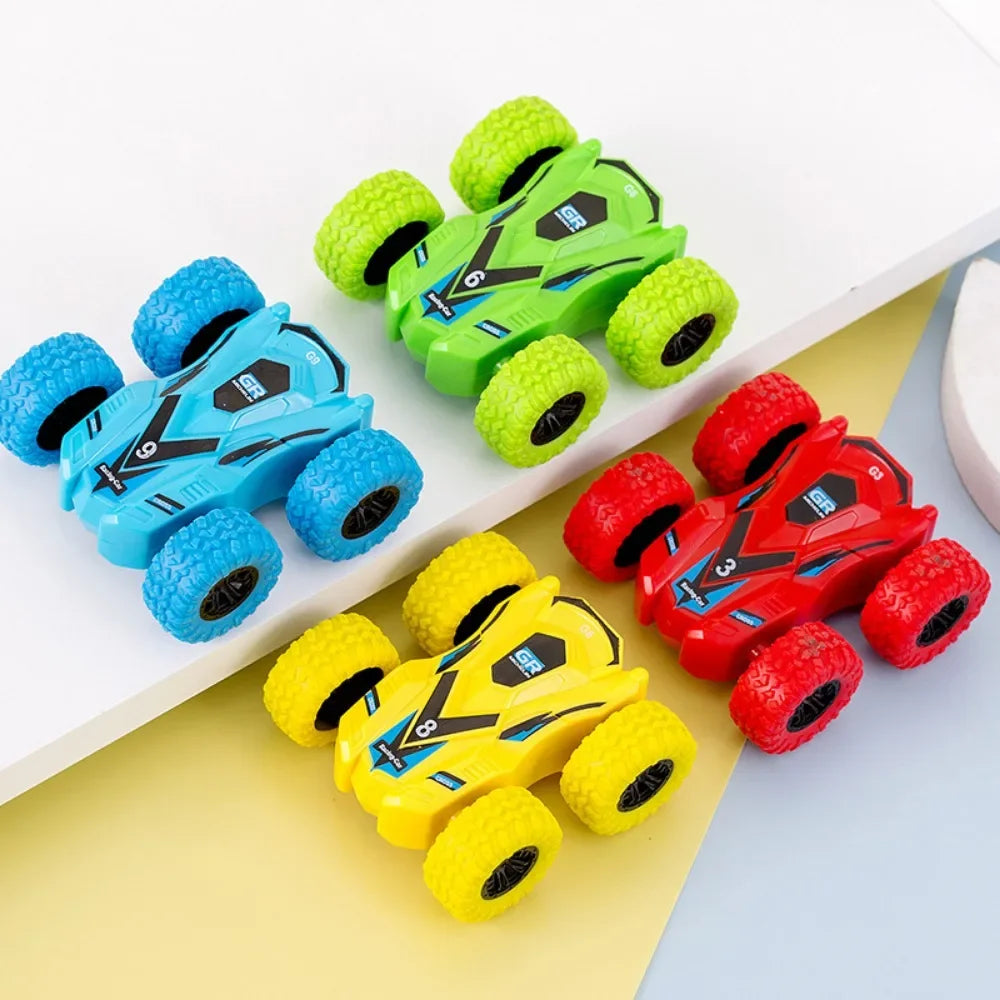 Pull-Back Double-Sided Inertia Toy Car – Safety & Fall-Resistant Model for Kids & Boys