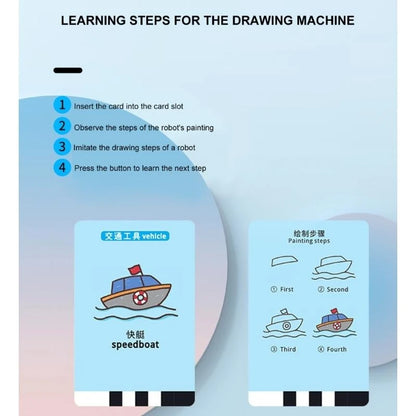 Interactive Educational Drawing Robot Toy – Smart Art & Learning Robot for Kids