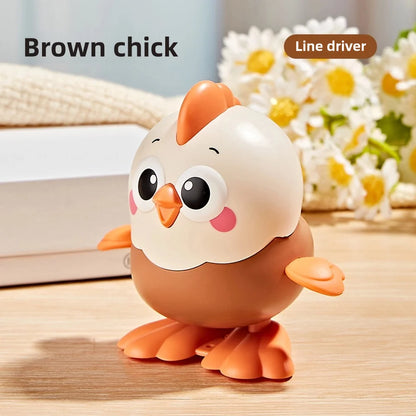 Wind-Up Jumping Chicken Toy