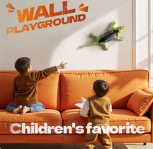 RC Wall-Crawling Lizard Toy – remote control reptile car climbing walls and ceilings with LED eyes