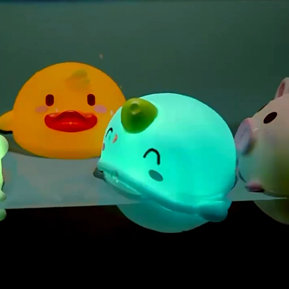 LED Light Up Bath Toy Duck