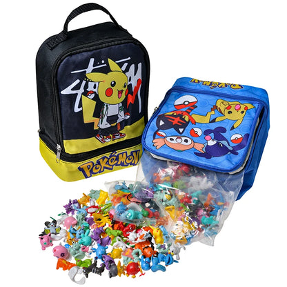 Anime Pokémon 144-Style Action Figure Set – Pikachu & Friends Collectible Toys for Kids