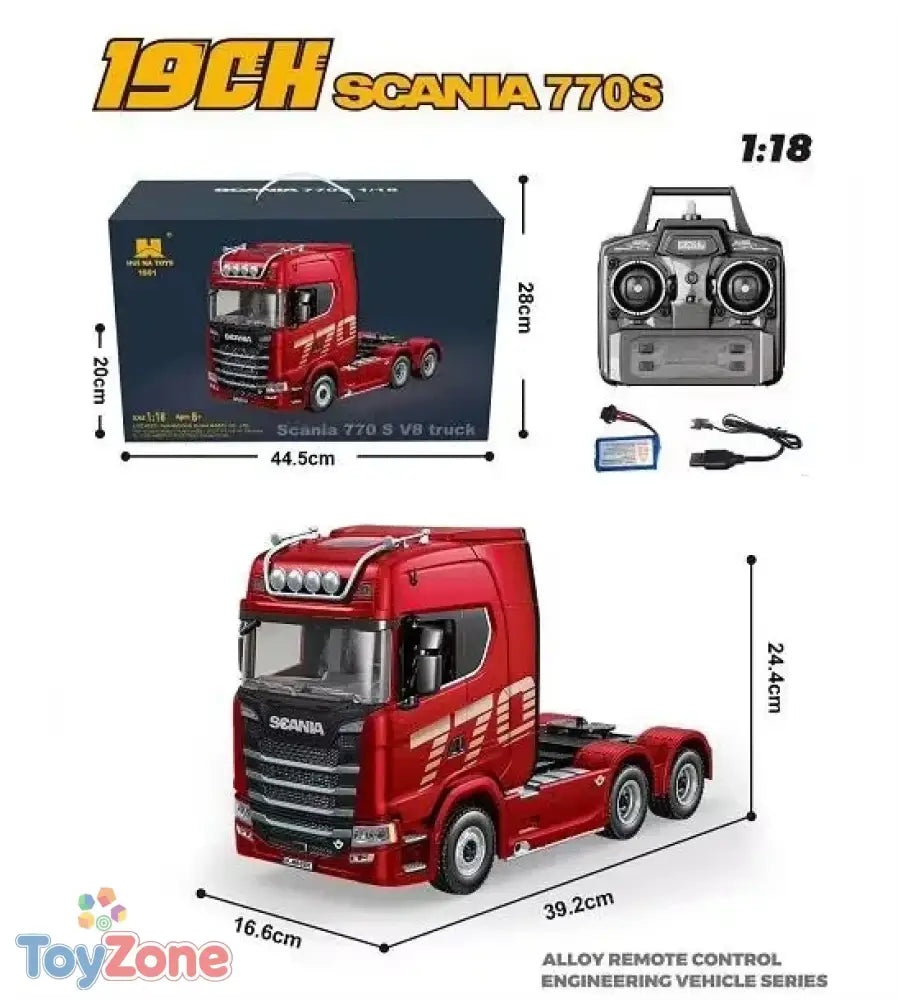 2.4G App Controlled RC Truck Red Grey Kids Toys Online Shop UK