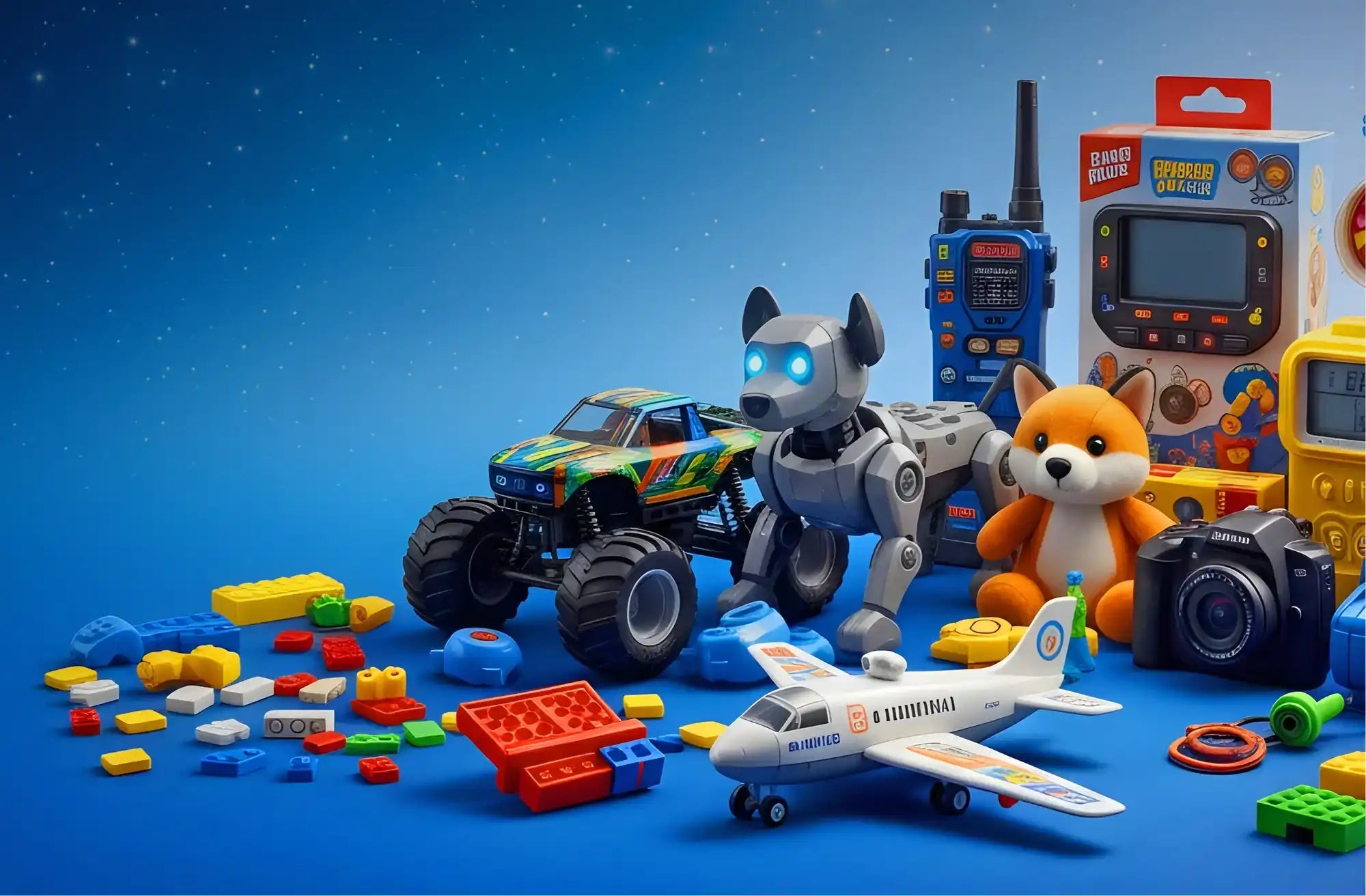 Lego technic monster truck set with colorful, durable plastic pieces and detailed design.