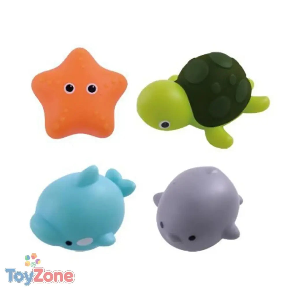 Silicone Dinosaur Bath Toy Unisex Floating Cognitive Toy 0-6 Years