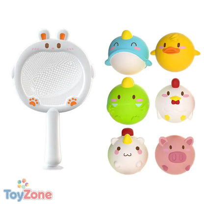 Silicone Dinosaur Bath Toy Unisex Floating Cognitive Toy 0-6 Years